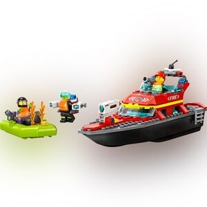 Lego City
#60373
Fire Rescue Boat